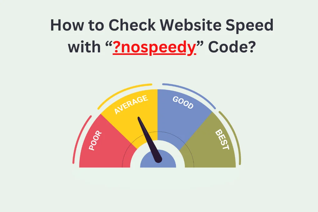 Website Speed with “?nospeedy”