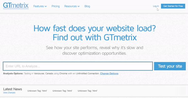 Gtmetix